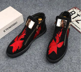 Embroidered sneakers For Men - WOMONA.COM