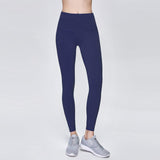 Solid color fitness pants - WOMONA.COM