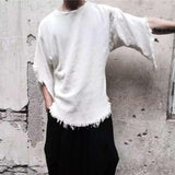 Summer Irregular Color T-shirt Men - WOMONA.COM