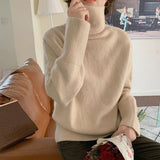 Thickened Cashmere Sweater - WOMONA.COM