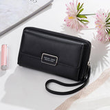 Large capacity stylish long wallet - WOMONA.COM