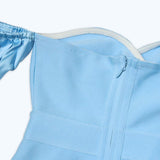 Pile Sleeve Dress - WOMONA.COM