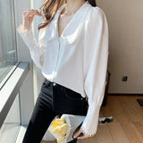 Long-sleeved Western Shirt - WOMONA.COM