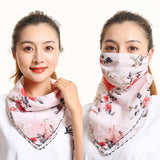 Bib Silk Scarf Women Summer Sunscreen - WOMONA.COM