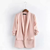 Casual Suit Jacket - WOMONA.COM