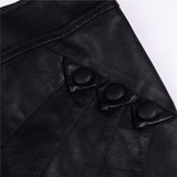Fashion Sexy Slim PU Leather Skirt - WOMONA.COM