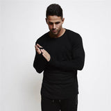 Long-sleeved T-shirt for men - WOMONA.COM