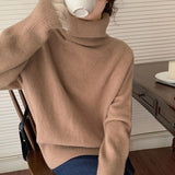 Thickened Cashmere Sweater - WOMONA.COM
