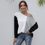 Casual Long-Sleeved T-Shirt - WOMONA.COM