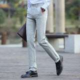 Men's Cotton hemp casual pants - WOMONA.COM