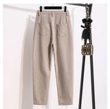 Woolen Loose Casual Pants - WOMONA.COM