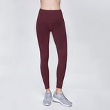 Solid color fitness pants - WOMONA.COM