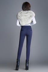 velvet padded leggings - WOMONA.COM