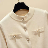 Zipper Knitted Casual Pullover - WOMONA.COM