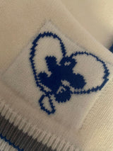 V-neck Knits Preppy Tops - WOMONA.COM