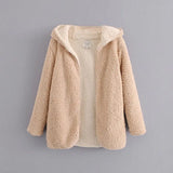 Fashion Terry Coat Women's - WOMONA.COM