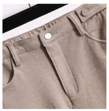 Woolen Loose Casual Pants - WOMONA.COM