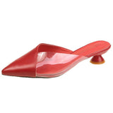 Stitching Outer Wear Fashionable Slippers - WOMONA.COM