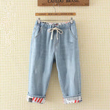 Holes And Small Feet Trousers - WOMONA.COM