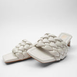 Woven high heel sandals - WOMONA.COM