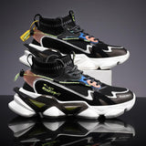 Men's platform sneakers - WOMONA.COM