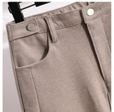 Woolen Loose Casual Pants - WOMONA.COM
