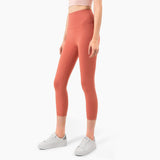 Peach Hips Fitness Cropped Pants - WOMONA.COM