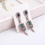 Pendant Stud Earrings - WOMONA.COM