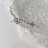 Bright Cross Heart Super Fairy Ear Clip - WOMONA.COM