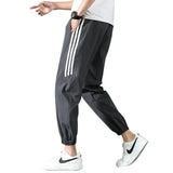 Men's ice silk sweatpants - WOMONA.COM