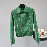 Leather Jacket Women - WOMONA.COM