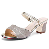 Women's Summer Fheeled Sandals - WOMONA.COM