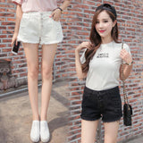 Tassel Cutoff Denim Shorts - WOMONA.COM