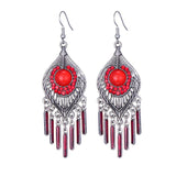 alloy crystal earrings women - WOMONA.COM
