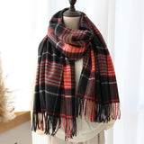Thick Warm Long Shawl Scarf - WOMONA.COM