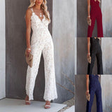 Casual Suspender Jumpsuit - WOMONA.COM