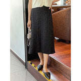 Slim A-line Skirt With Hips - WOMONA.COM
