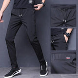 Ice silk men's casual pants - WOMONA.COM