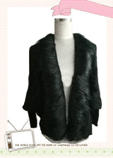 winter fur collar sweate - WOMONA.COM