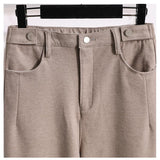 Woolen Loose Casual Pants - WOMONA.COM