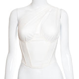 New Style Sexy Mesh Slim Top - WOMONA.COM