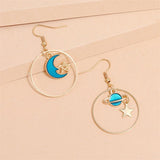 Fashion Planet Asymmetrical Earrings - WOMONA.COM