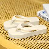 Head Peach Heart EVA Flip Flops - WOMONA.COM