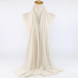 Chiffon folk style ball scarf - WOMONA.COM