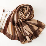 Holiday shawl sunscreen silk scarf - WOMONA.COM