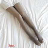 Leggings Winter Warm Fleece Pantyhose Women - WOMONA.COM