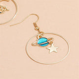 Fashion Planet Asymmetrical Earrings - WOMONA.COM