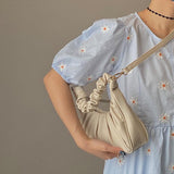 Cloud fold shoulder bag - WOMONA.COM