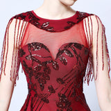 Party dress long banquet slim fit - WOMONA.COM