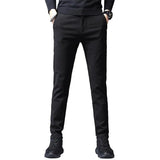 Slim casual men's pants - WOMONA.COM